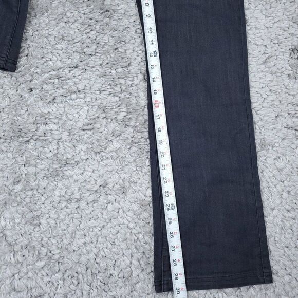 Prana Short Jada Mid Rise Bootcut Gray Stretch Women's Size 6 28 Organic Cotton - Picture 10 of 10